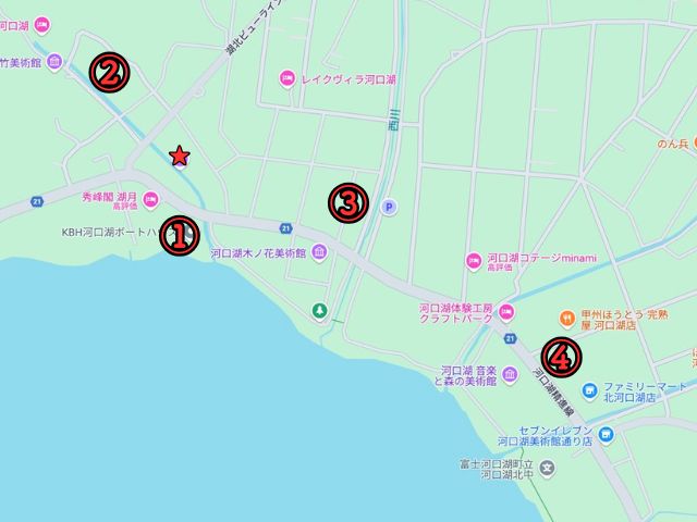 河口湖もみじ回廊2025駐車場は無料？混雑する時間帯や回避方法を紹介