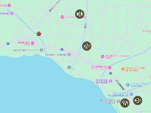 河口湖もみじ回廊2025の駐車場は無料で利用できる？混雑する時間帯や回避方法を紹介